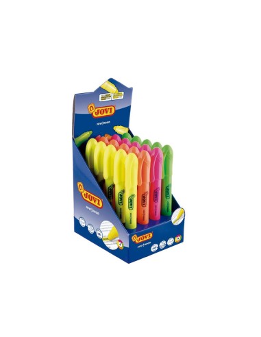 MARCADOR CERA GEL JOVI FLUOR EXP. 20 UD. COL. SURT.