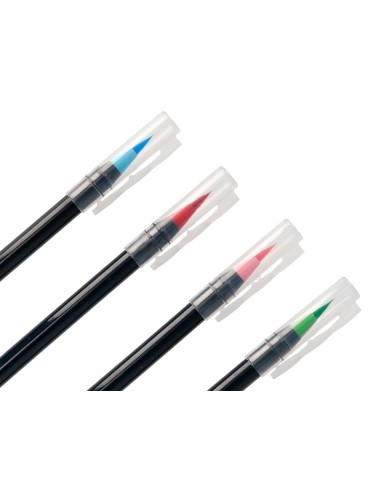ROTULADORPUNTA PINCEL EXTRA SUAVE ESTUCHE 12 UD.SURT.