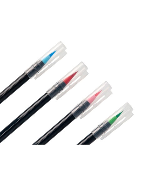 ROTULADORPUNTA PINCEL EXTRA SUAVE ESTUCHE 12 UD.SURT.