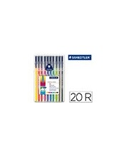ROTULADOR STAEDTLER TRIPLUS ESTUCHE 20 COL. 2