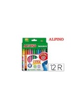 ROTULADOR ALPINO MAXI CAJA 12 COL. 2