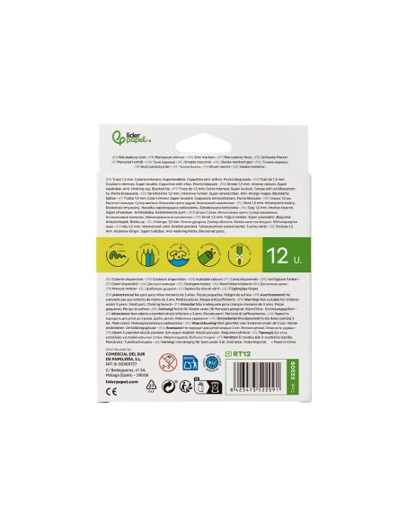 ROTULADOR CAJA 12 COL.