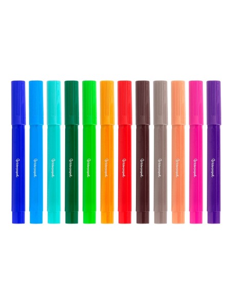 ROTULADOR JUMBO BOLSA 12 COL.