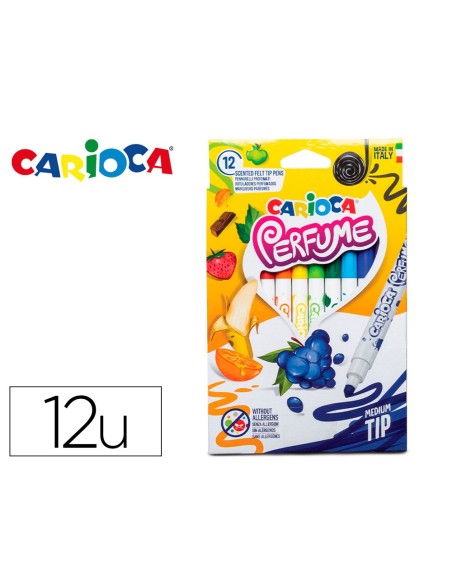 ROTULADOR CARIOCA PERFUME XPLOSION CAJA 12 UD.SURT.
