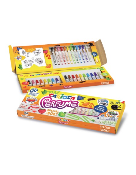 ROTULADOR CARIOCA PERFUME CAJA 30 UD.SURT.