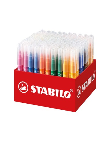 ROTULADOR STABILO POWER MAX SCHOOL PK.DE 140 UD.SURTIDAS 16 COL.