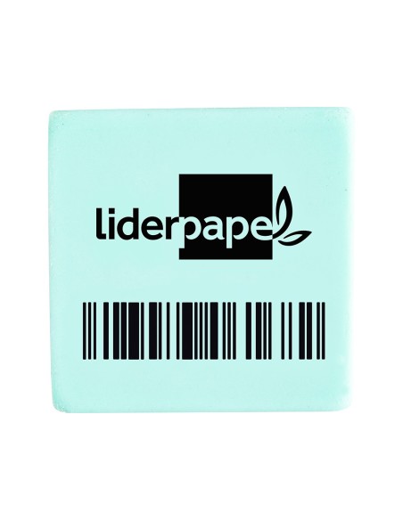 GOMA LIDERPAPEL LAPIZ FORMA CUADRADA