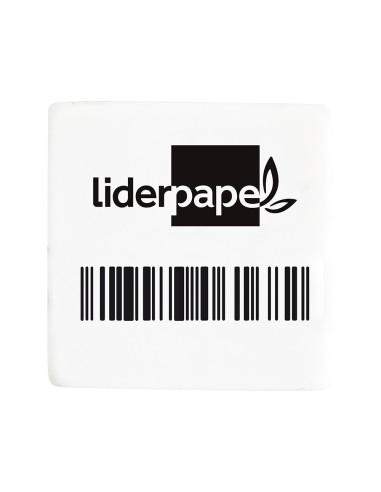 GOMA LIDERPAPEL LAPIZ FORMA CUADRADA