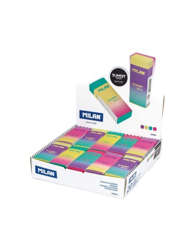 GOMA BORRAR MILAN NATA 320 SUNSET SURT.