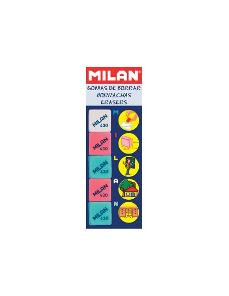 GOMA MILAN 430-5 -BLISTER 5