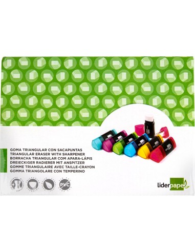 GOMA TRIANGULAR C/SACAPUNTAS
