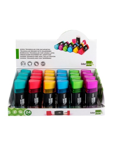 GOMA TRIANGULAR C/SACAPUNTAS