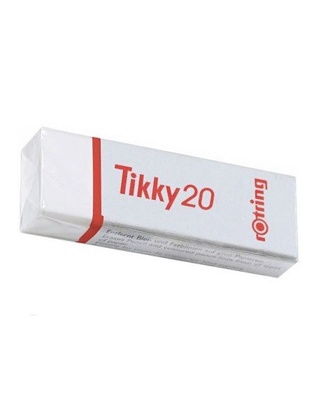 GOMA ROTRING TIKKY 20 BLANCA