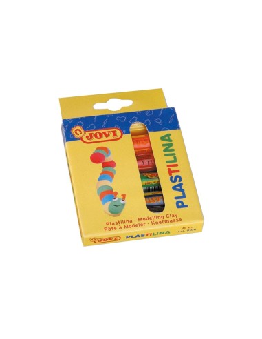 PLASTILINA JOVI ESTUCHE 6 UDS.