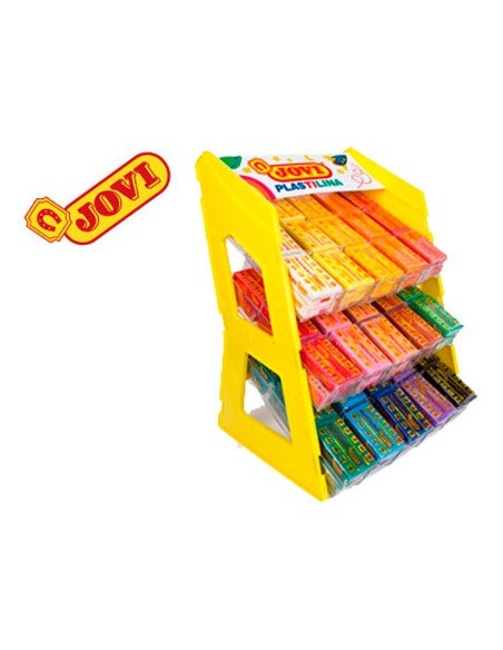 PLASTILINA JOVI 70 EXPOSITOR 180 UD.SURT.