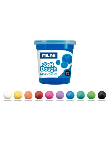 PASTA MILAN MODELAR SOFT DOUGH BASIC CAJA 10 BOTES SURT.85 G