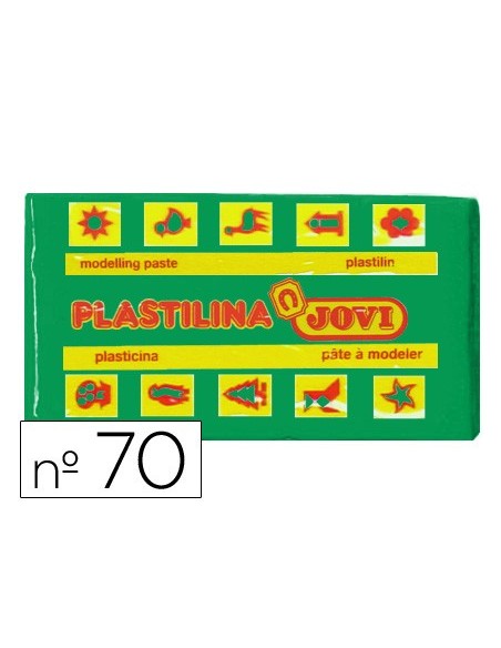 PLASTILINA JOVI 70 VER CLARO UD. TAMAÑO PEQUEÑO