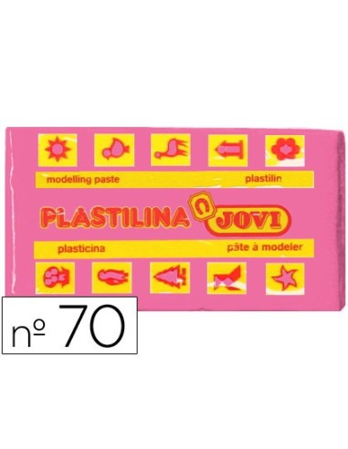 PLASTILINA JOVI 70 ROSA UD. TAMAÑO PEQUEÑO