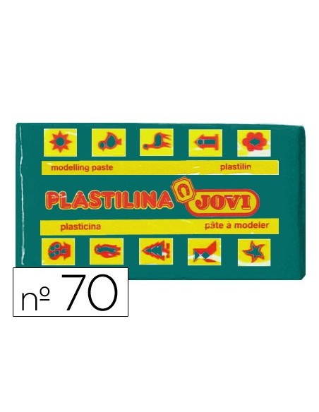 PLASTILINA JOVI 70 VER OSCURO UD. TAMAÑO PEQUEÑO