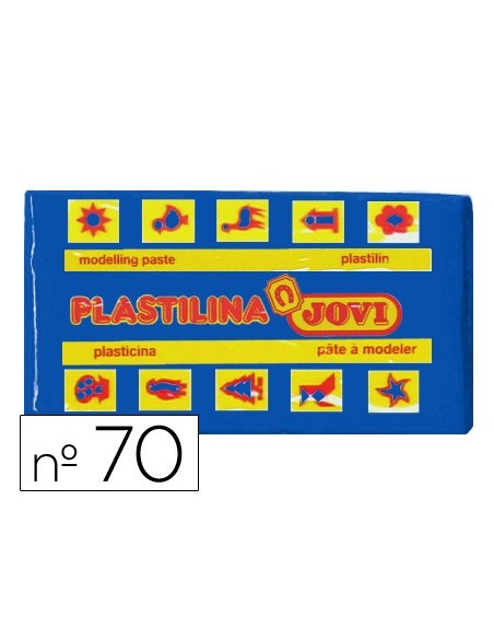 PLASTILINA JOVI 70 AZUL OSCURO UD. TAMAÑO PEQUEÑO