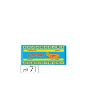 PLASTILINA JOVI 71 AZUL CLARO UD. TAMAÑO MEDIANO 2