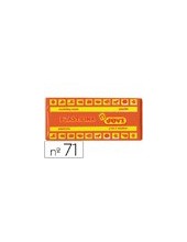 PLASTILINA JOVI 71 NARANJA UD. TAMAÑO MEDIANO 2