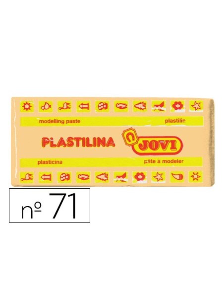 PLASTILINA JOVI 71 CARNE UD. TAMAÑO MEDIANO
