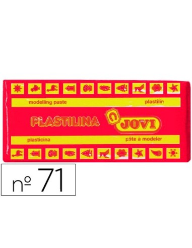 PLASTILINA JOVI 71 RUBI UD. TAMAÑO MEDIANO