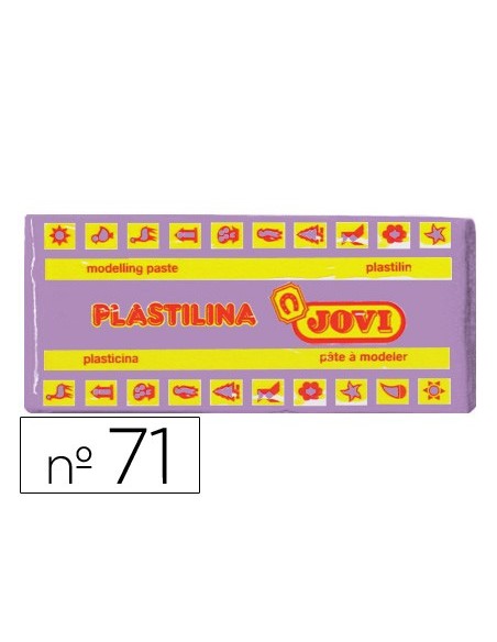 PLASTILINA JOVI 71 LILA UD. TAMAÑO MEDIANO