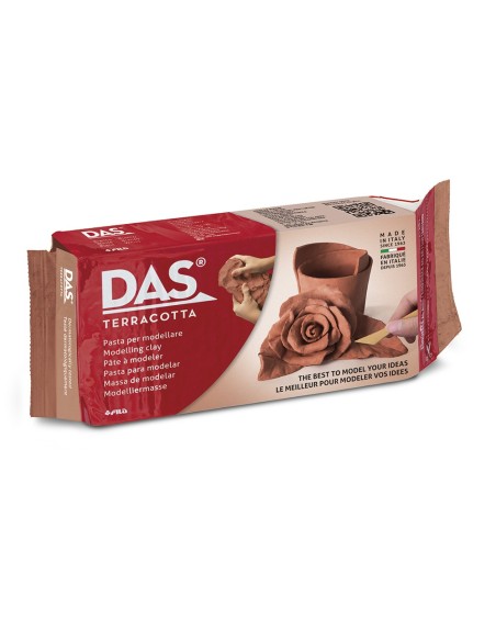 PASTA DAS TERRACOTA MODELAR SECA SIN COCCION 1000 GR