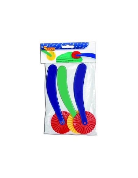 CORTADORES Y MARCADORES PASTA BOLSA 3 UDS. SURTIDAS