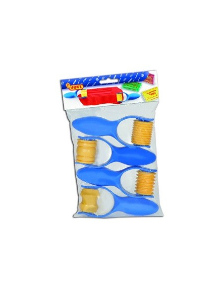 RODILLO JOVI MARCAR Y MODELAR PASTA BOLSA 4 UDS. SURTIDAS