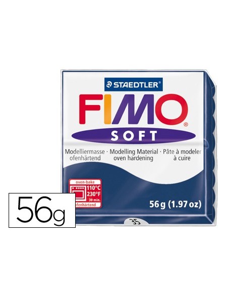 PASTA STAEDTLER FIMO SOFT 56 GR COLOR AZUL WINDSOR