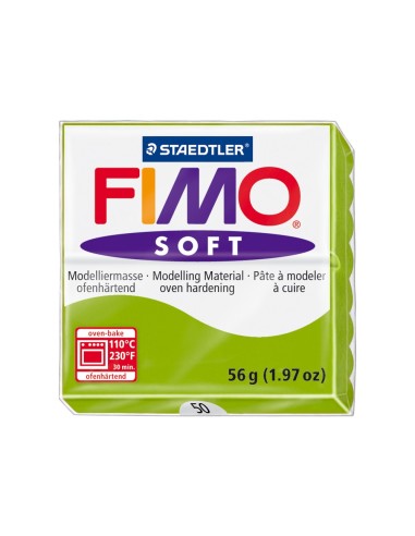 PASTA STAEDTLER FIMO SOFT 56 GR COLOR VER MANZANA
