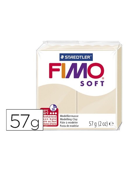 PASTA STAEDTLER FIMO SOFT 56 GR COLOR TIERRA