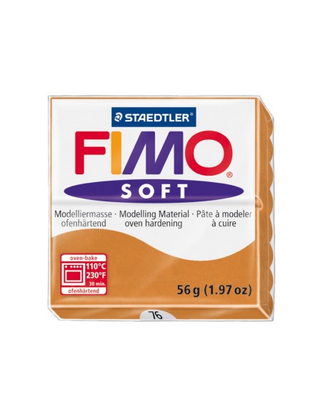 PASTA STAEDTLER FIMO SOFT 56 GR COLOR COGÈAC