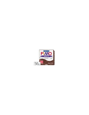 PASTA STAEDTLER FIMO SOFT 56 GR COLOR CHOCOLATE