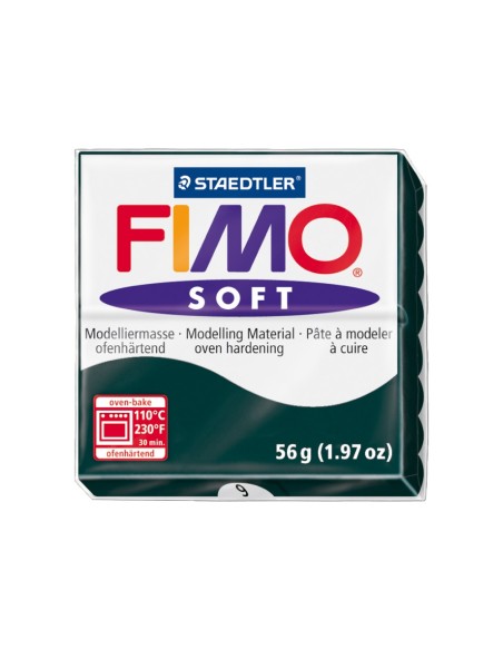 PASTA STAEDTLER FIMO SOFT 56 GR COLOR NEGRO