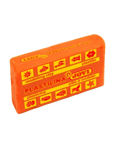 PLASTILINA JOVI 70 NARANJA UD. TAMAÑO PEQUEÑO