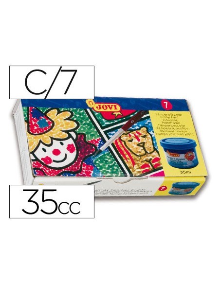 TEMPERA JOVI 35 CC 7 COL.SURT.