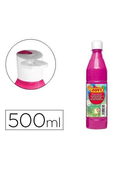 TEMPERA LIQUIDA JOVI 500 CC MAGENTA