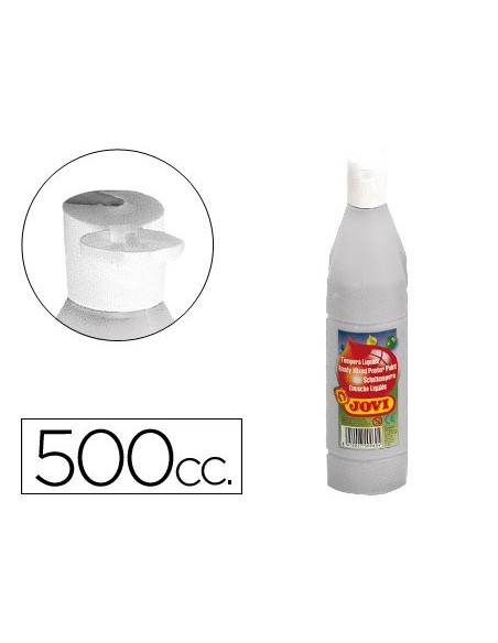 TEMPERA LIQUIDA JOVI 500 CC PLATA