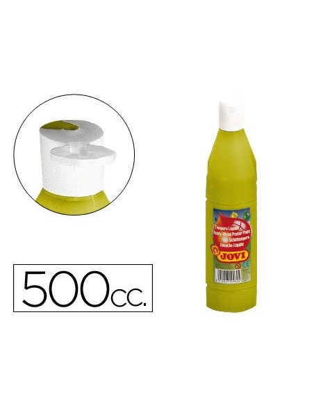 TEMPERA LIQUIDA JOVI 500 CC ORO