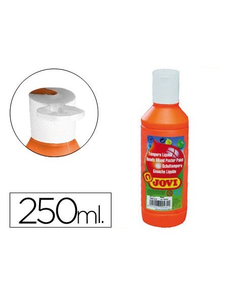 TEMPERA LIQUIDA JOVI 250 ML NARANJA