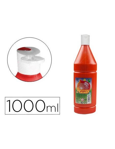 TEMPERA LIQUIDA JOVI 1000 CC BERMELLON