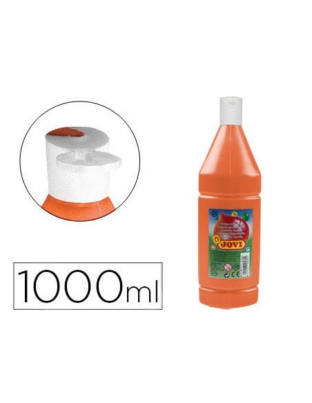 TEMPERA LIQUIDA JOVI 1000 CC NARANJA