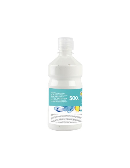 TEMPERA ESCOLAR LIDERPAPEL 500 ML BLANCO