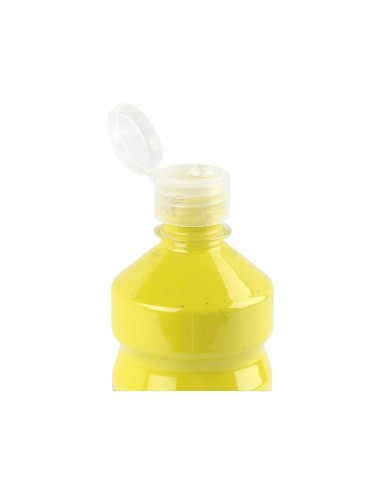TEMPERA ESCOLAR LIDERPAPEL 500 ML AMARILLO LIMON
