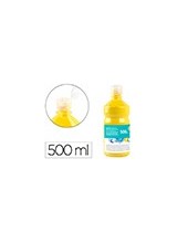 TEMPERA ESCOLAR LIDERPAPEL 500 ML AMARILLO 2