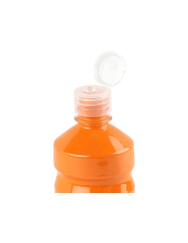 TEMPERA ESCOLAR LIDERPAPEL 500 ML NARANJA